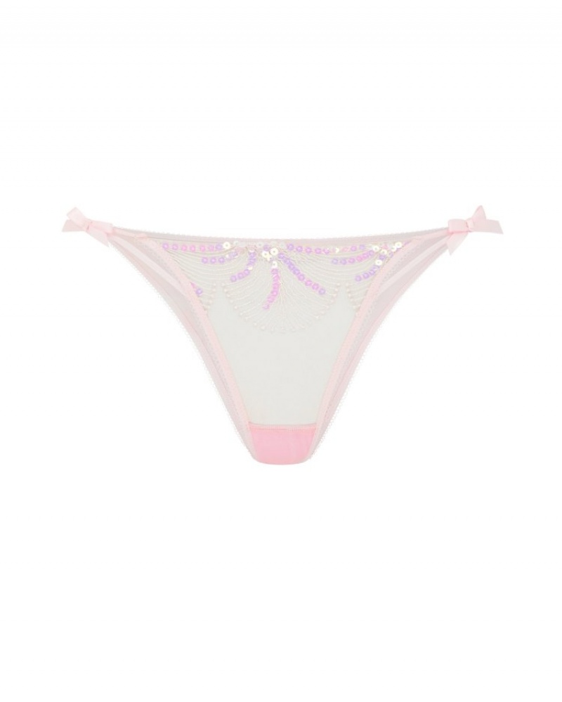 Agent Provocateur Quinny Full Brief レディース ブリーフ Baby Pink/Sand 日本 | L9Q-9798