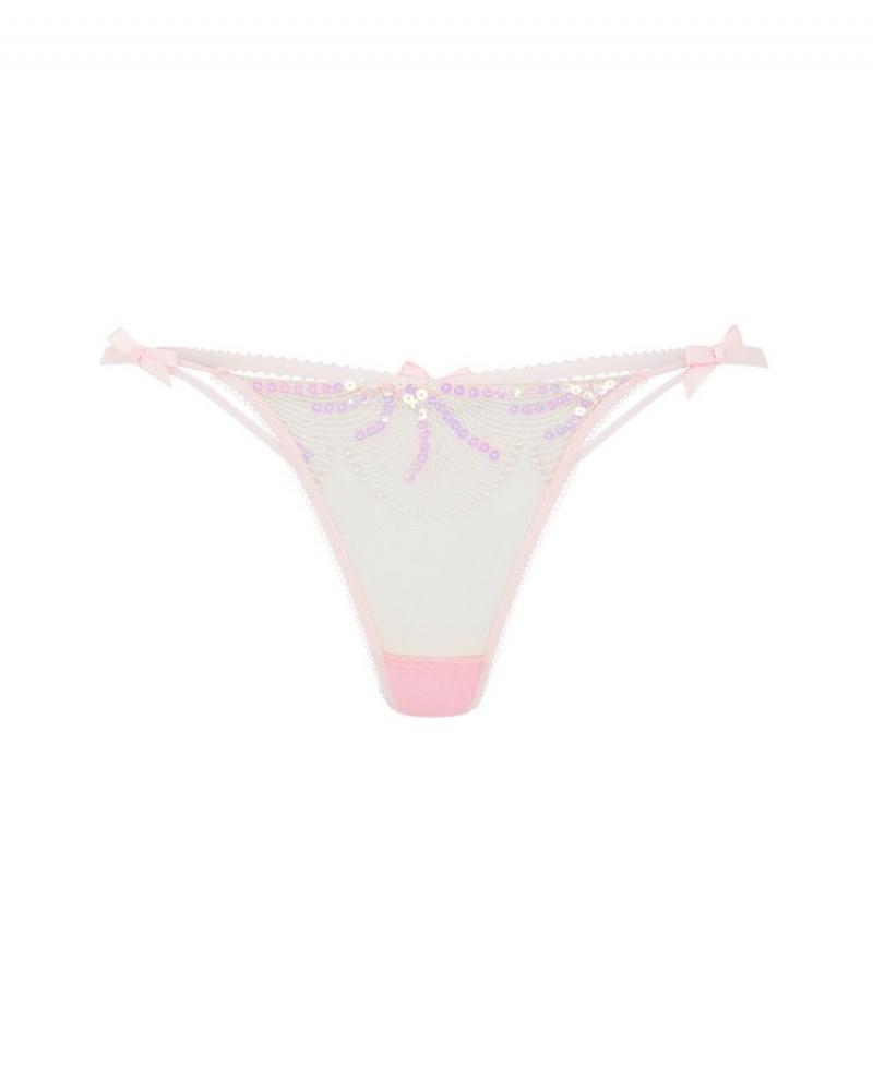 Agent Provocateur Quinny Full Brief レディース ブリーフ Baby Pink/Sand 日本 | L9Q-9798