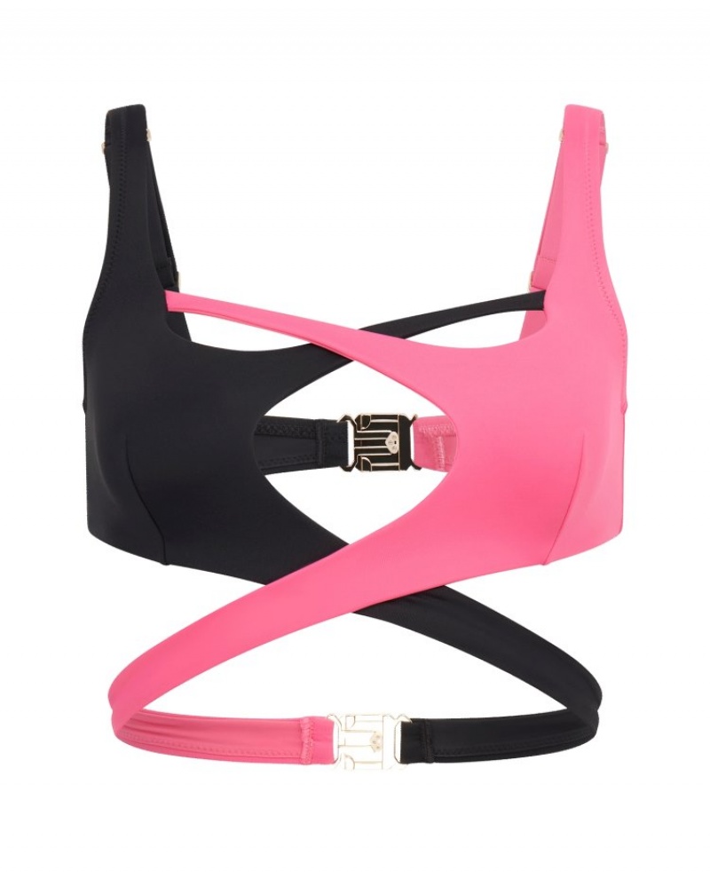 Agent Provocateur Racy Swimsuit レディース 水着 Black/Pink/Orange 日本 | Y1G-2835