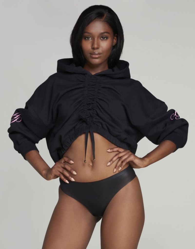 Agent Provocateur Rayley Hoodie レディース ウェア 黒 日本 | H6H-2723