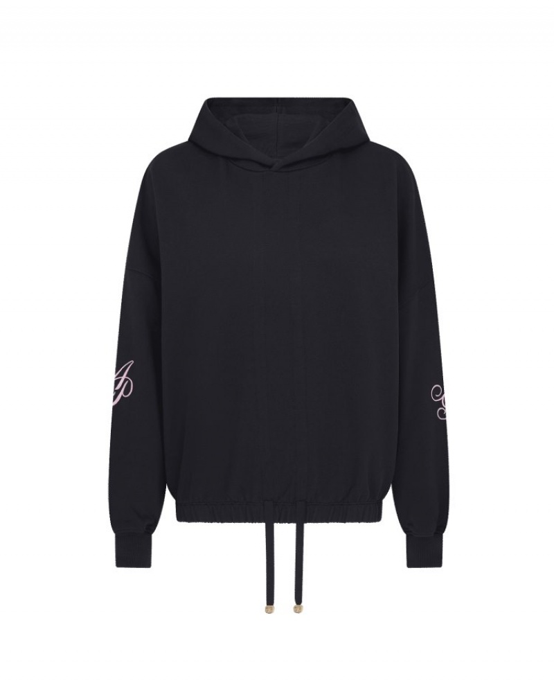 Agent Provocateur Rayley Hoodie レディース パーカー 黒 日本 | R1D-7609