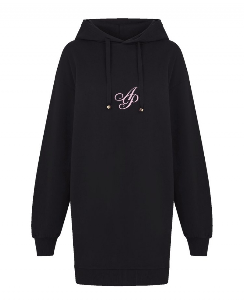 Agent Provocateur Rayley Hoodied ドレス レディース ワンピース 黒 日本 | I3W-7738