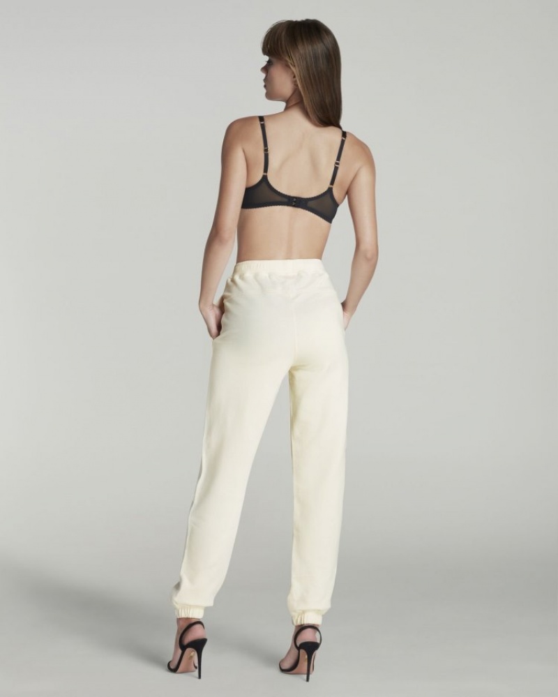 Agent Provocateur Rayley Joggers レディース ウェア Oat/Black 日本 | H9X-3700