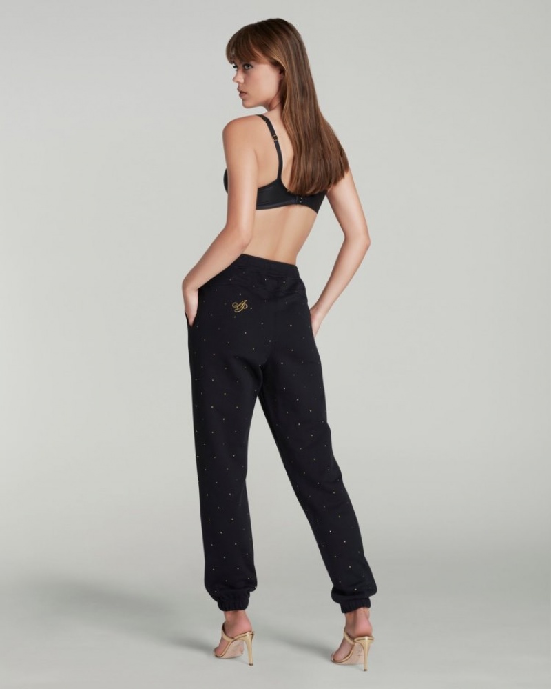 Agent Provocateur Rayley Stud Joggers レディース ラウンジウェア 黒 日本 | M9L-3190