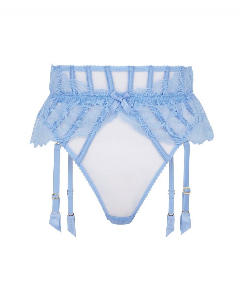 Agent Provocateur Rozlyn Suspender ひも レディース Tバック 青 日本 | E3K-6267