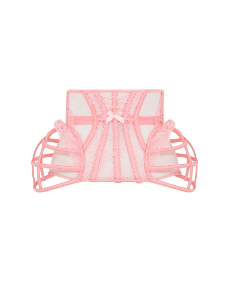 Agent Provocateur Rozlyn Waspie レディース カフス、チョーカー、ボディチェーン ピンク 日本 | B5X-6267