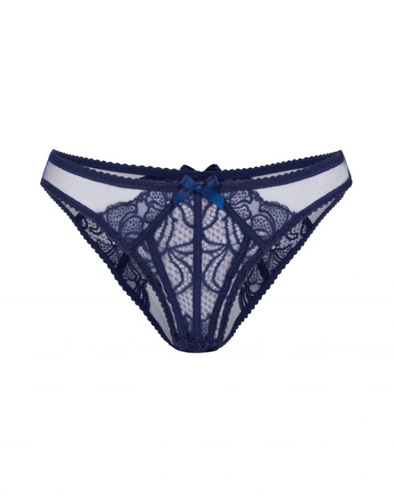 Agent Provocateur Rozlyn ひも レディース Tバック ネイビー 日本 | W3Y-2316