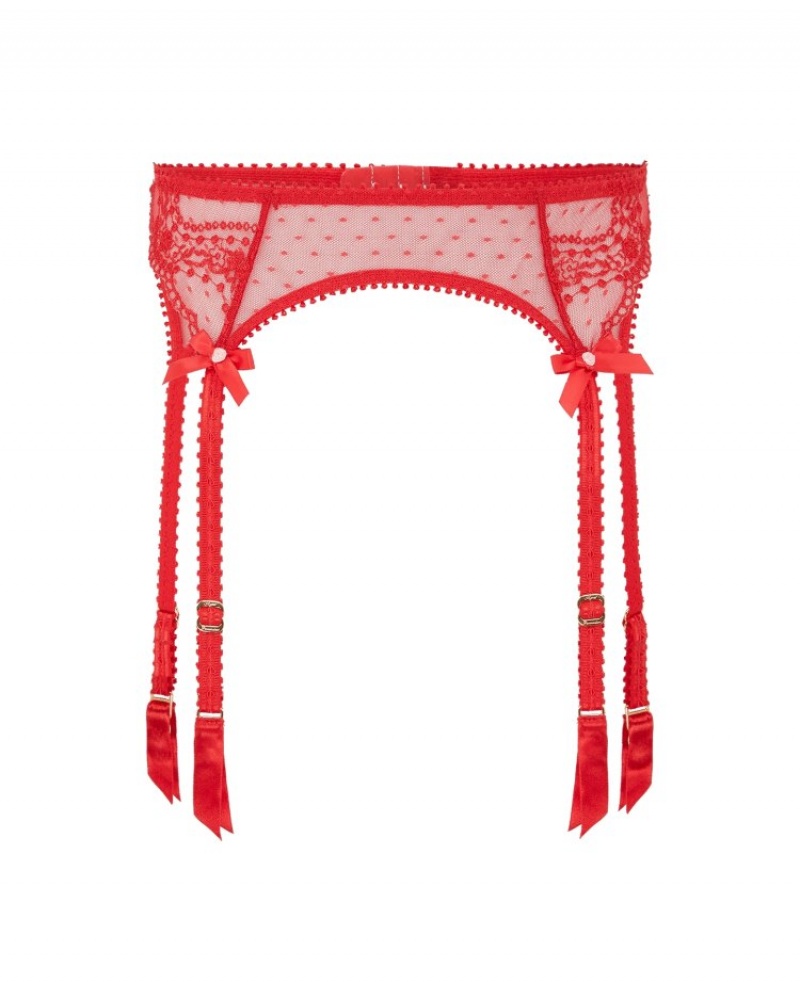 Agent Provocateur Santa Baby Tie Side Brief レディース ランジェリー Red/White 日本 | A1P-1998