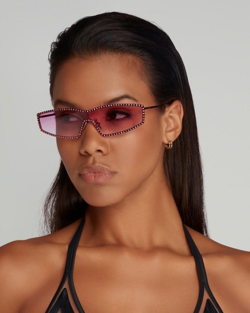 Agent Provocateur Scarlette Sunglasses レディース サングラス Pink/Pink 日本 | E8G-9375