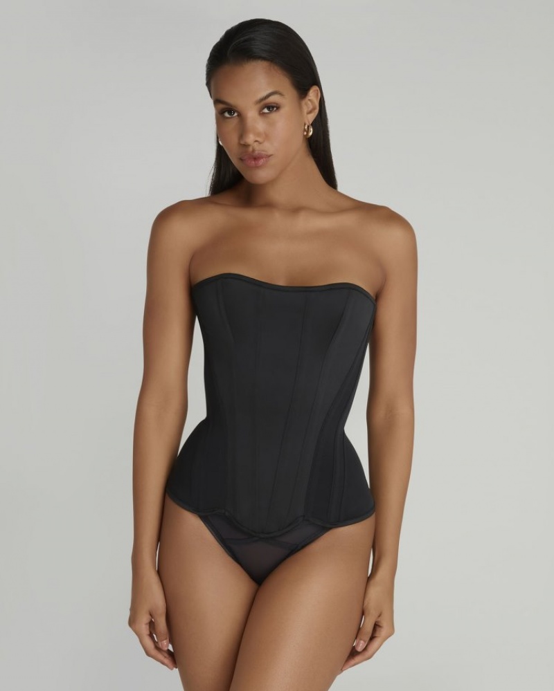 Agent Provocateur Scarlie Corset レディース コルセット 黒 日本 | E3B-2331