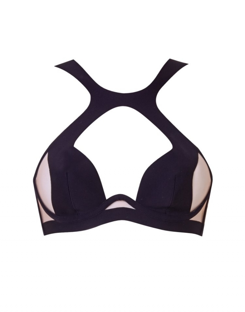 Agent Provocateur Soni Full Brief レディース ブリーフ Black/Nude 日本 | L1D-4465