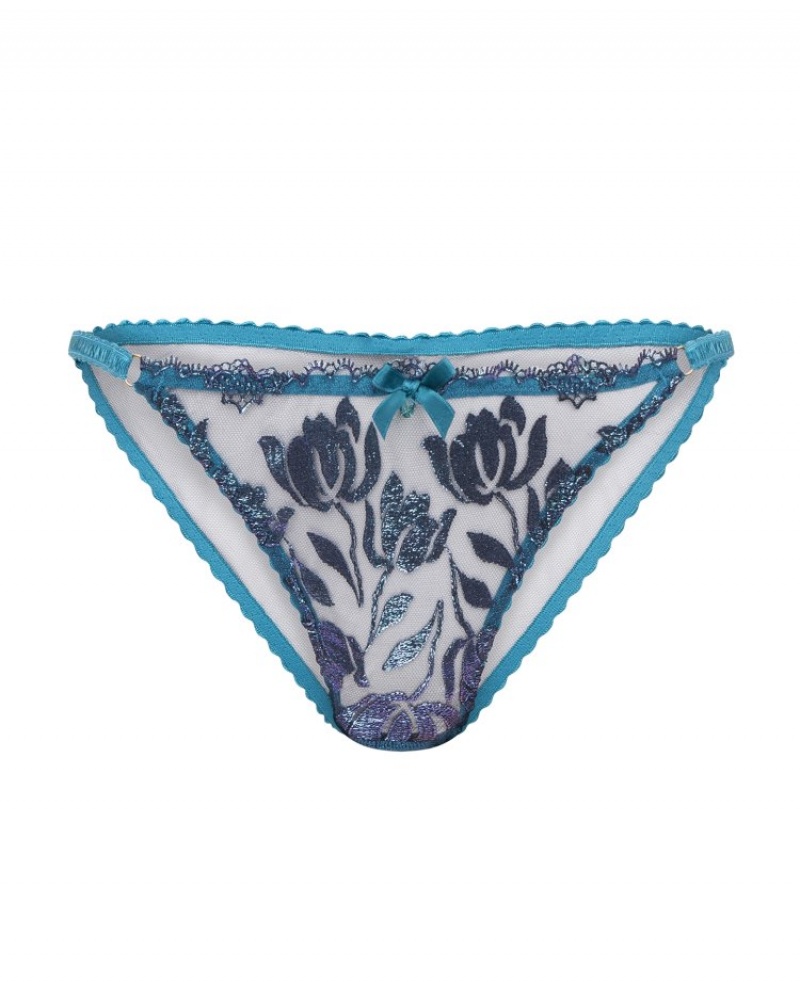 Agent Provocateur Sparkle Full Brief レディース ブリーフ Teal/Navy 日本 | R9C-4822