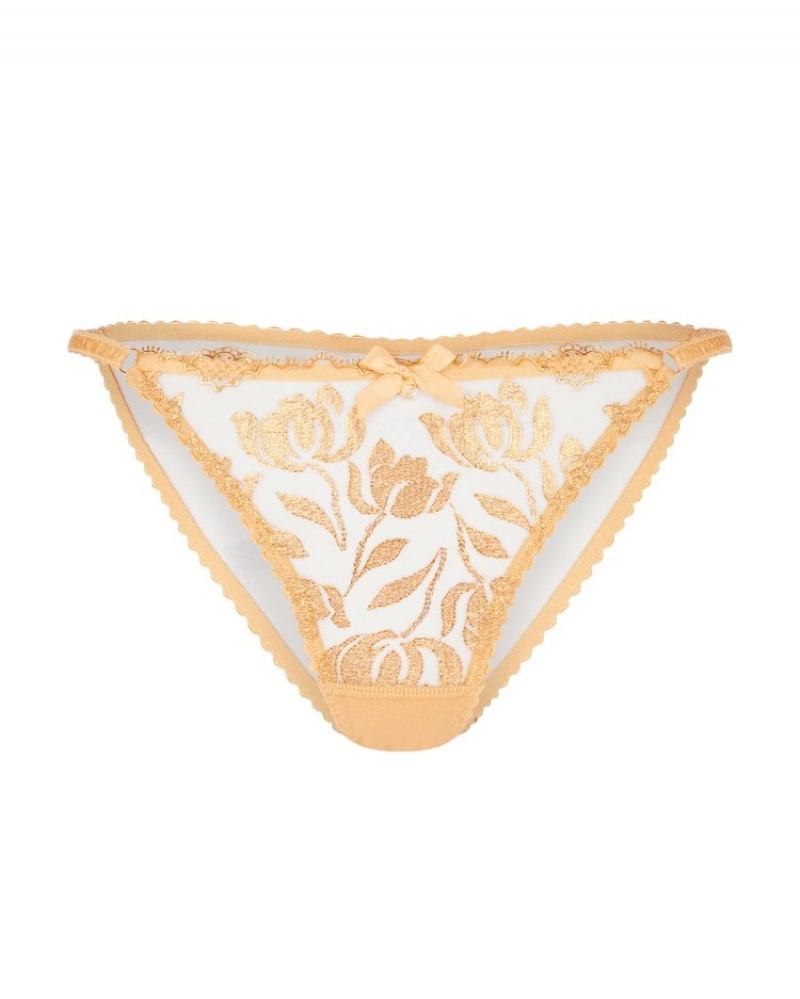 Agent Provocateur Sparkle Full Brief レディース ブリーフ ゴールド 日本 | T5Q-4512