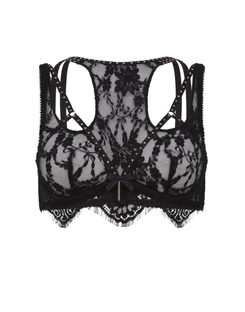 Agent Provocateur Talia ひも レディース Tバック 黒 日本 | N5P-5015