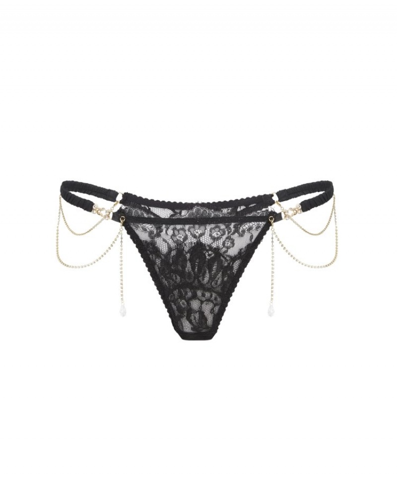 Agent Provocateur Tasmina Plunge Underwired Bra レディース ブラ 黒 日本 | G8H-3582