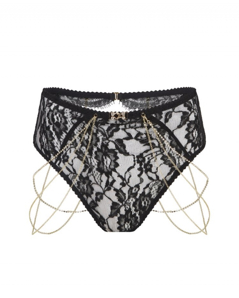 Agent Provocateur Tasmina Slip レディース ランジェリー Black/Sand 日本 | N1B-3992