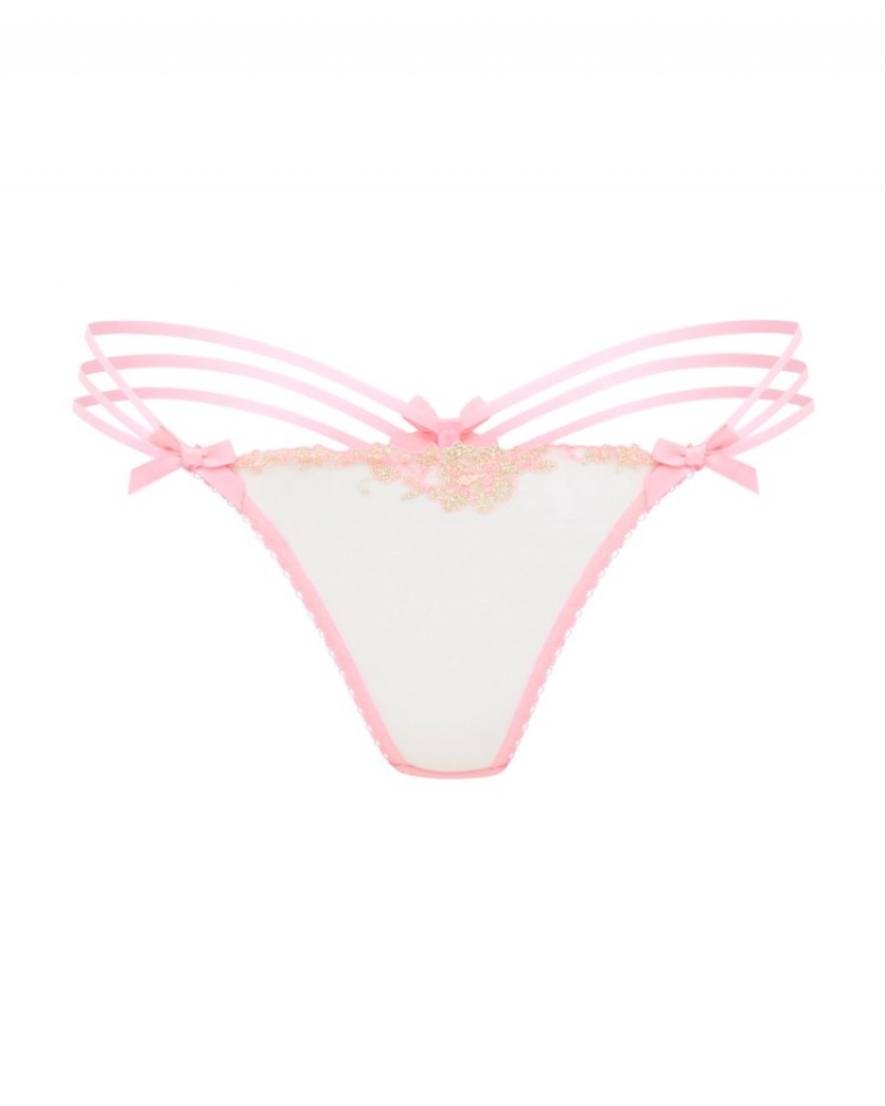 Agent Provocateur Tessy Full Brief レディース ブリーフ Pink/Sand 日本 | G8U-9653