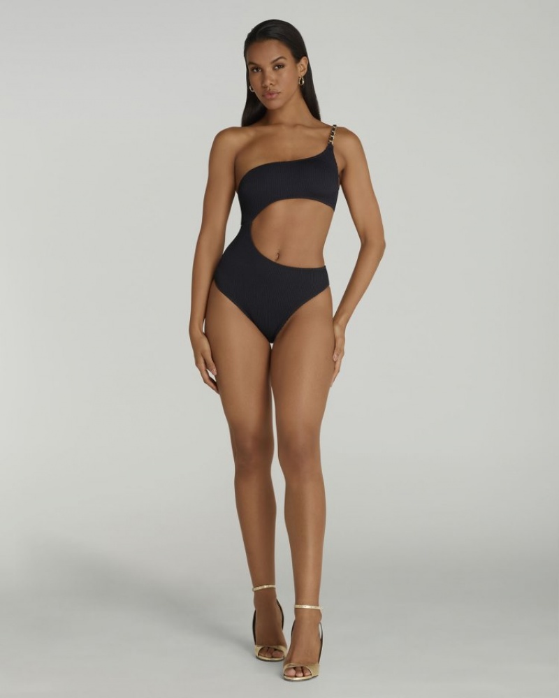 Agent Provocateur Tiaa Swimsuit レディース 水着 黒 日本 | B5I-8060