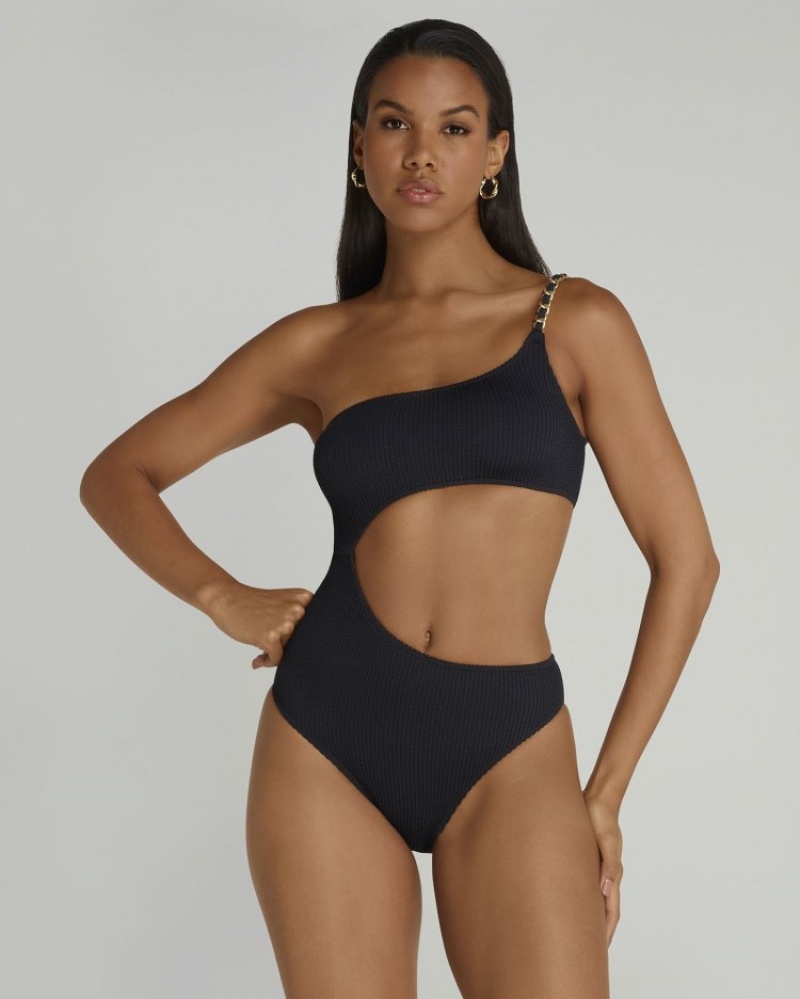 Agent Provocateur Tiaa Swimsuit レディース 水着 黒 日本 | B5I-8060