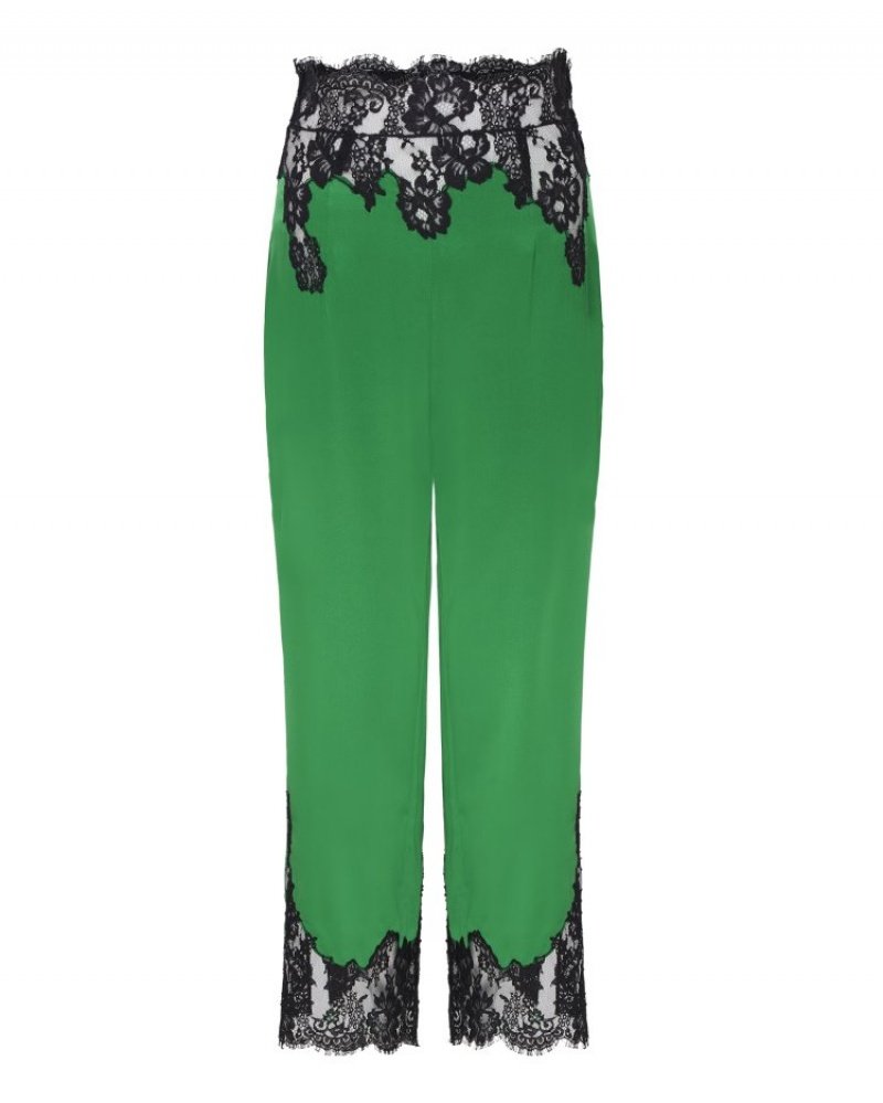 Agent Provocateur Trishya Pyjama Trouser レディース パジャマ Emerald/Black 日本 | E5Q-8510