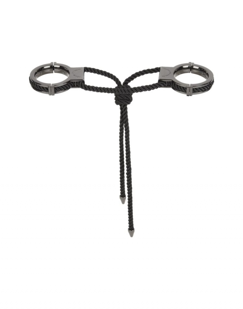 Agent Provocateur Xena Double Cuff Gunmetal レディース アクセサリー Gunmetal 日本 | Q0O-7668