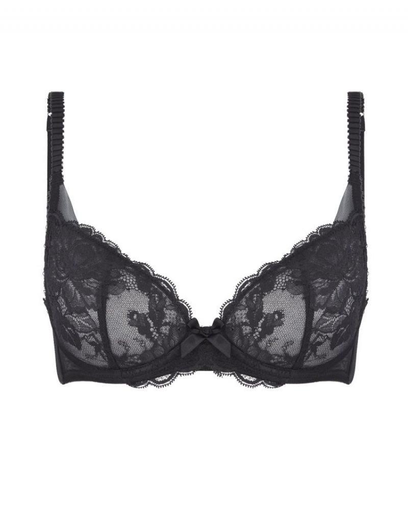 Agent Provocateur Yara 1 Plunge Underwired Bra レディース ブラ 黒 日本 | C2G-2310