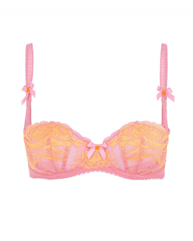 Agent Provocateur Yara Balconette Underwired Bra レディース ブラ ピンク 日本 | D1H-4659