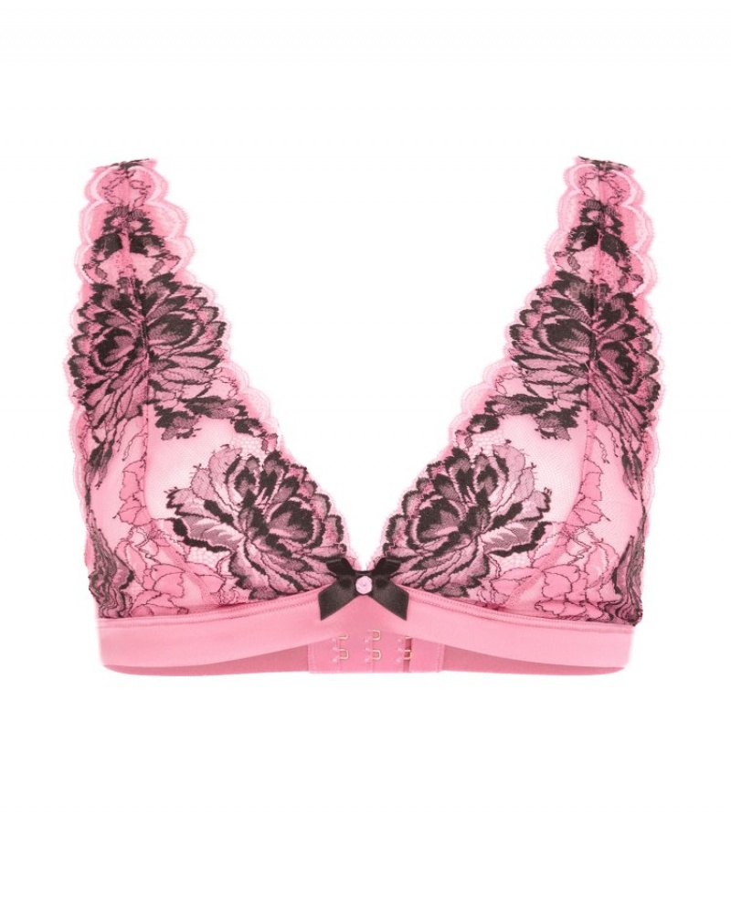 Agent Provocateur Yara Soft Cup High Apex Bra レディース ブラ ピンク 日本 | Q9W-2281