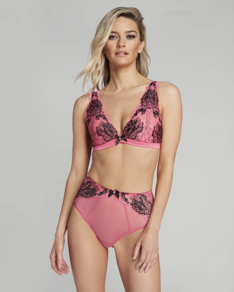 Agent Provocateur Yara Soft Cup High Apex Bra レディース ブラ ピンク 日本 | Q9W-2281