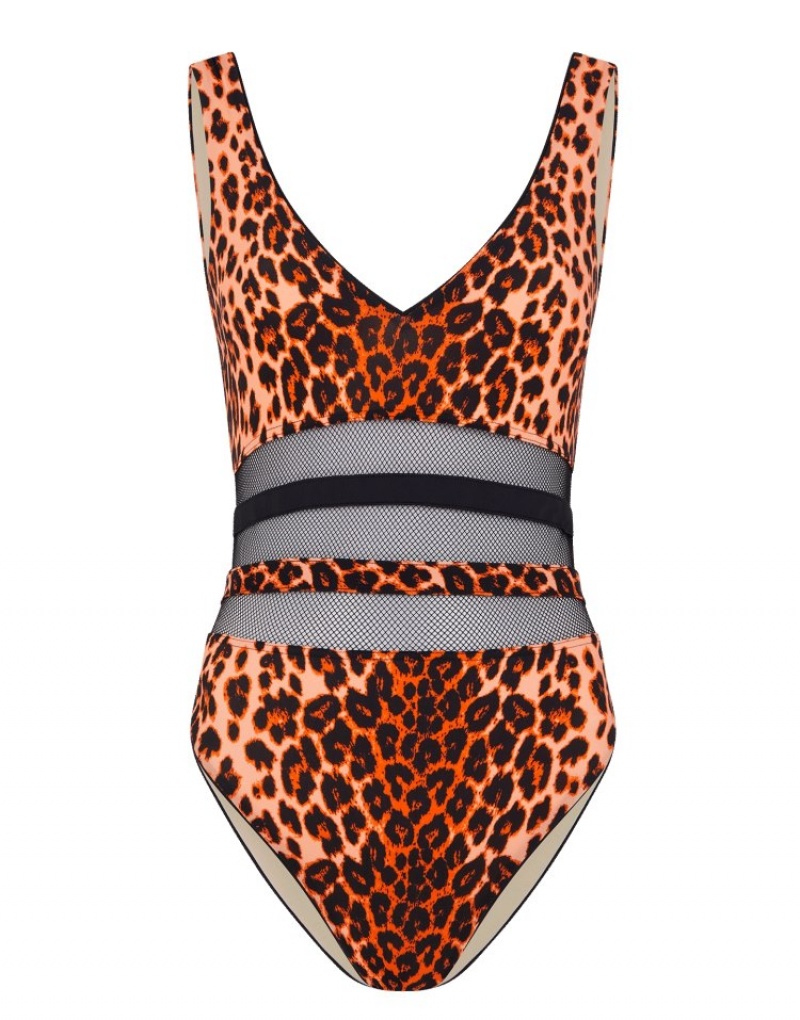 Agent Provocateur Zenaya Swimsuit レディース 水着 ひょう 日本 | L6Z-6694