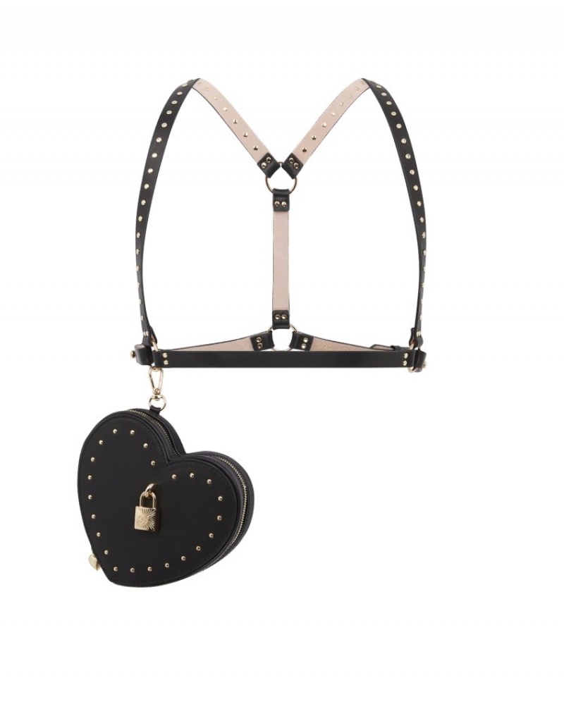 Agent Provocateur Zilda Harness レディース アクセサリー 黒 日本 | M0H-2111