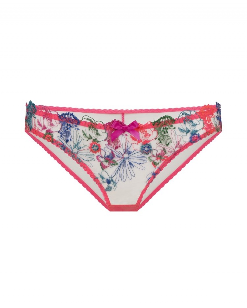 Agent Provocateur Zuri Full Brief レディース ランジェリー Orange/Teal/Pink 日本 | Q4I-6896