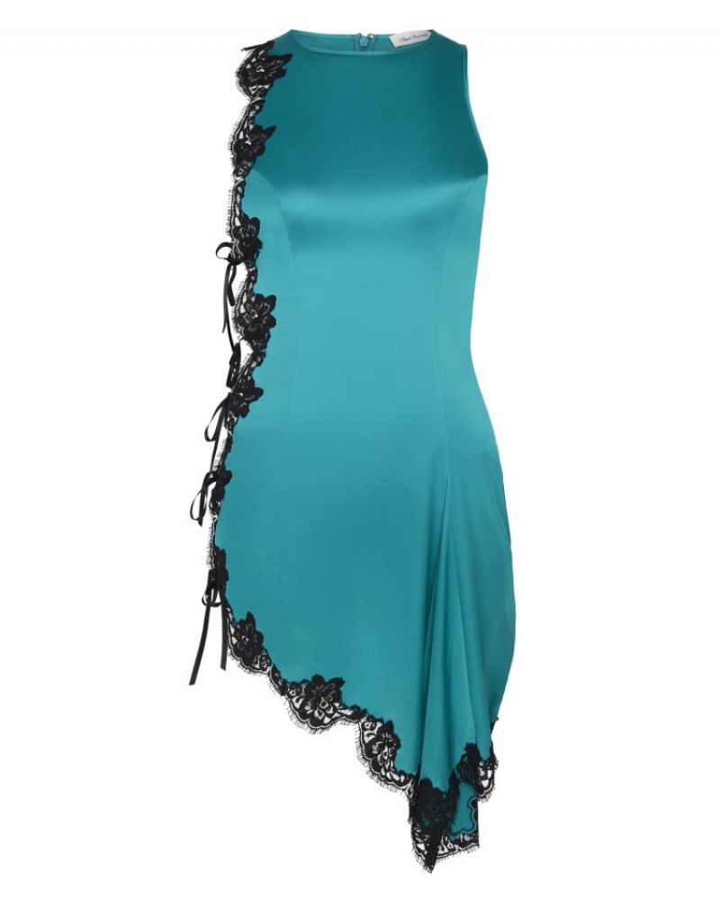 Agent Provocateur Zuriel Mini ドレス レディース ワンピース Teal/Black 日本 | F5U-4125