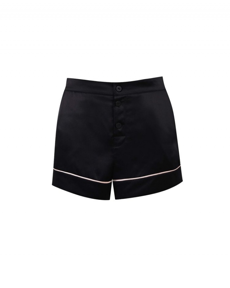 Agent Provocateur クラシック PJ PJ Shorts レディース パジャマ 黒 日本 | S7U-5593