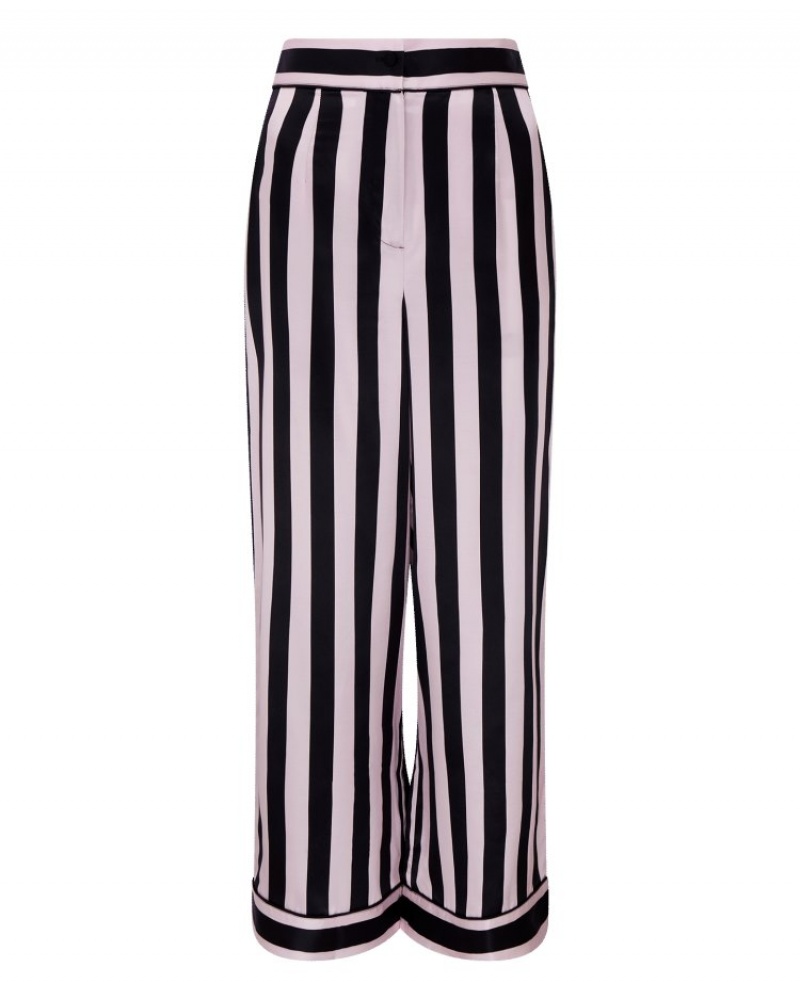 Agent Provocateur クラシック Pyjama Trousers レディース パジャマ Stripe/Pink 日本 | Z6W-9712